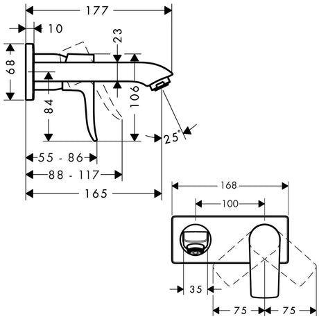 hansgrohe 31085 Metris 面盆龍頭-hong-kong