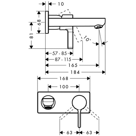 hansgrohe 31162 Metris S 面盆龍頭-hong-kong