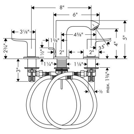 hansgrohe 31083 Metris 面盆龍頭-hong-kong