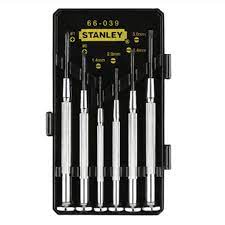 STANLEY 史丹利 66-039-23 6件套金屬精密螺絲批-hong-kong