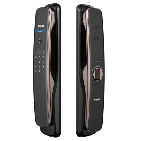 PHILIPS 飛利浦 EasyKey 702E 電子鎖 (紅古銅)【香港行貨】-hong-kong