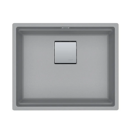 FRANKE KNG 110-52 (125.0529.605) Kubus 2 花崗巖 檯底 單星盆 560x460mm 巖灰色-hong-kong