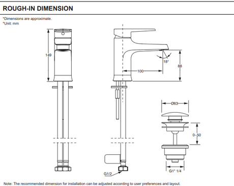 KOHLER K-26040K-4-CP BEAM 面盆龍頭-hong-kong