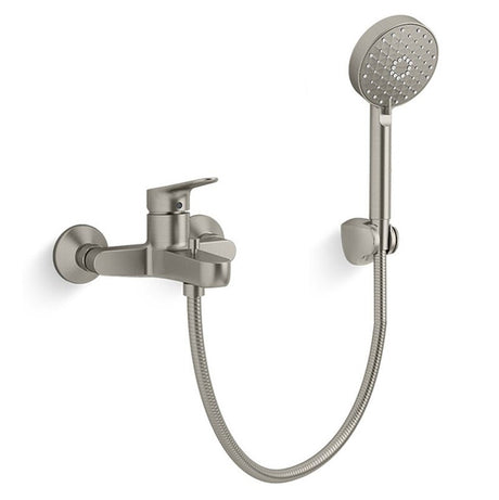 KOHLER K-33079T-4-BN ACCLIV 恆溫掛牆式淋浴龍頭 (羅曼銀)-hong-kong
