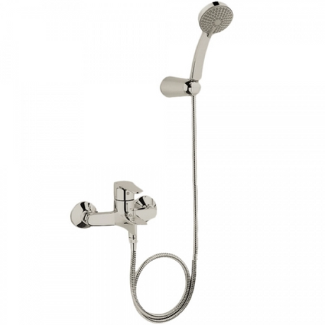 KOHLER K-7686T-4-BN JULY 掛牆式浴缸龍頭 (連多功能手持花灑及花灑托架) (羅曼銀)-hong-kong