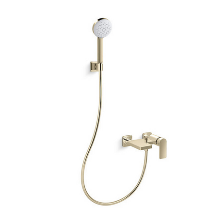 KOHLER K-23494T-4-AF PARALLEL 掛牆式浴缸龍頭 (法蘭金)-hong-kong