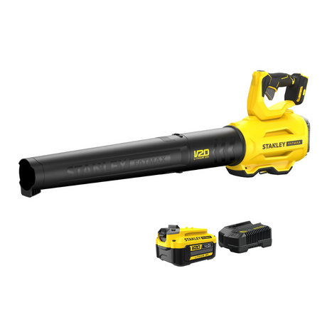 美國 STANLEY 史丹利 SFMCBL7M1-GB V20 充電式無刷吹風機 (1電1充套裝)-hong-kong