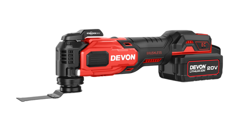 Devon 大有 5951-Li-20 20V 充電式無刷多功能切割打磨機 / 萬用寶 (淨機) (香港行貨)-hong-kong