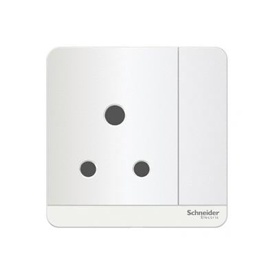 Schneider 施耐德 – 15A單位3腳圓頭有掣插座連LED燈 E8315_15N WE / E8315_15N WG / E8315_15N WD-hong-kong
