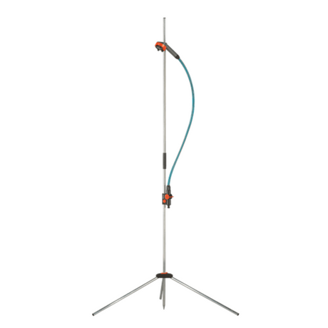 德國 GARDENA 960-20 Garden Shower trio 園林沖涼花灑-hong-kong
