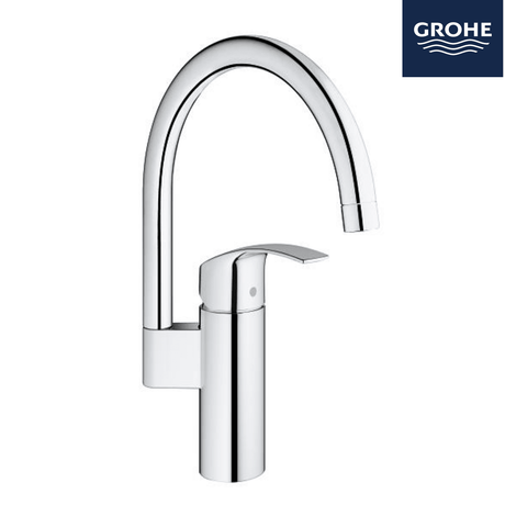 德國 Grohe EUROSMART 33202002 高身星盆龍頭-hong-kong