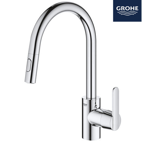 德國 Grohe GET 31484001 高身星盆龍頭 (拉出式水咀)-hong-kong