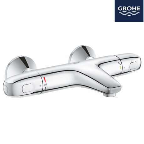 德國 GROHE Grohtherm 1000 34155003 明牆恆溫浴缸龍頭-hong-kong