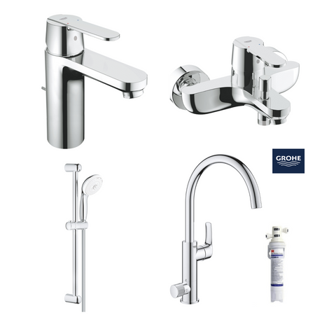德國 GROHE GET 超值浴室龍頭套裝 B10-hong-kong