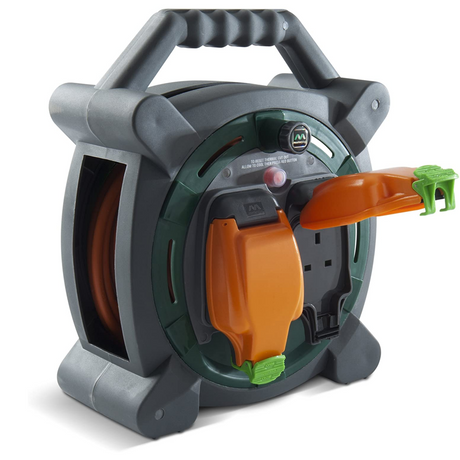 英國 Masterplug HLP2013/2IP-MP Socket 13A 20M 電線拖轆 (雙防水插座)-hong-kong