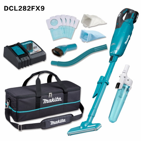 Makita 牧田 DCL282FWX9 / DCL282FX9 18V 充電式吸塵機套裝-hong-kong
