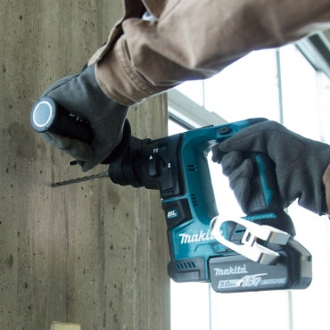 Makita 牧田 DLX2345BJ/DLX2345J (黑/藍) 18V 充電式工具套裝 (衝撃電鑽+電錘)-hong-kong