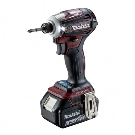 Makita 牧田 DTD172GEAR 充電式衝擊起子機 (紅色)(6.0Ah套裝)-hong-kong