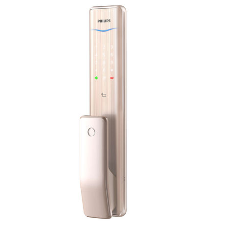 PHILIPS 飛利浦 EasyKey ALPHA 電子鎖 (香檳金)【香港行貨】-hong-kong