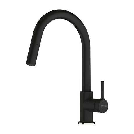 FRANKE CT 933G (115.0639.999) 可拉出星盆龍頭 瑪瑙黑-hong-kong