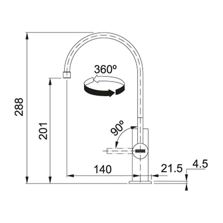 FRANKE StillPure? 檯下濾水器 及 Mini Clear 飲水龍頭 112.0621.869 + CF 01S (115.0156.115)-hong-kong