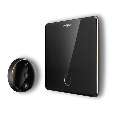 PHILIPS 飛利浦 EasyKey DV001 智能電子防盜眼【香港行貨】(ARM處理器)-hong-kong
