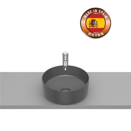 ROCA A327523640 Inspira ROUND 檯上盆 370x370x140mm 瑪瑙色-hong-kong