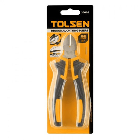 東森牌 - TOLSEN 10003# 膠柄斜嘴鉗 6" (香港行貨)-hong-kong